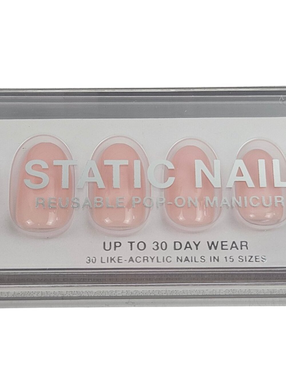 Static Nails Reusable Pop On Manicures Up to 30 Days Jet Setter Round NIP - Picture 4 of 11